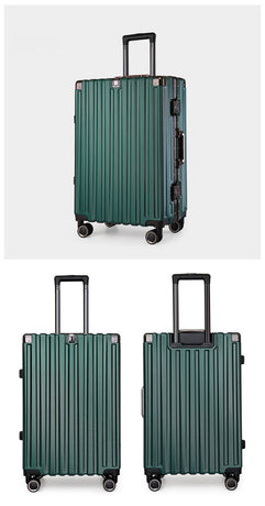 Aluminum Alloy Hard-Shell Suitcase with TSA Lock -22