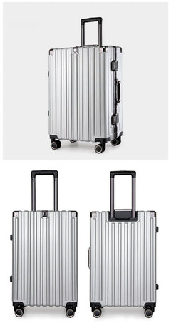 Aluminum Alloy Hard-Shell Suitcase with TSA Lock -22