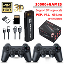 4K 3D Wireless Retro Game Console - 30,000+ Games with Dual Controllers, Supports PSP/PS1/N64 & 28+ Emulators