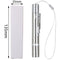 2PCS USB Rechargeable Multifunctional Laser Pointer for Cats - Interactive Toy with Star and Butterfly Patterns