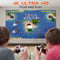 P30 Max 4K Ultra HD Projector with 3D Gaming - Includes 2 Wireless Controllers, Remote Control, and Streaming Support