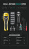 VGR Professional Hair Clipper Set - 9000 RPM Vector Motor, Rechargeable Cordless Grooming Kit with Accessories