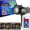 Bracket  Outdoor Waterproof Lawn Dual-Tube Projection Light – LED Halloween & Christmas Dynamic Water Ripple Animation, Replaceable 12 Slides, Stake or Stand Mountable
