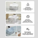 Black 4.5L Rechargeable Pet Water Fountain for Cats & Dogs - Automatic Circulating Water Dispenser with Large Capacity