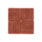 Reddish Brown Natural Black Walnut Wooden Coasters, Heat-Resistant Tea Cup Pads, Puzzle-Shaped Drink Mats, Eco-Friendly Tea Accessories Set
