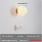 Astronaut Moon Wall Lamp with LED White Light,Diameter 15cm