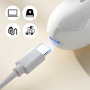 2-in-1 Electric Lady Shaver with Precision Tip - Portable and Rechargeable Grooming Tool