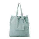 Light Green Large Capacity Tote Bag - Lightweight Single Shoulder Bag for Commute, Casual Outings, and Shopping