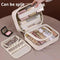 Pink Premium 5-in-1 Multifunctional PU Cosmetic Bag - Spacious Travel Organizer for Makeup, Toiletries, and Cosmetics