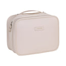 Brown Premium 5-in-1 Multifunctional PU Cosmetic Bag - Spacious Travel Organizer for Makeup, Toiletries, and Cosmetics