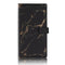 Black Marble Sparkling Document Organizer Wallet - 24x12.8cm, Lightweight and Durable
