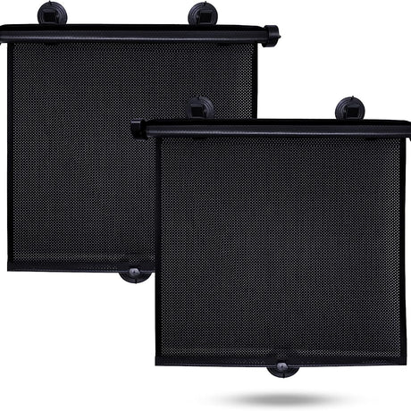 2 PCS Car Side Window Sunshade Protector, UV Protection and Heat Blocker 45x50cm