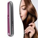 2-in-1 Hair Straightener and Curler, Portable with Adjustable Heat