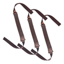 3 Sticks Brown No-Heat Hair Curling Ribbon Kit - Silk Ribbon Curling Wand for Sleep-in Styling