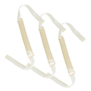 3 Sticks Off White No-Heat Hair Curling Ribbon Kit - Silk Ribbon Curling Wand for Sleep-in Styling