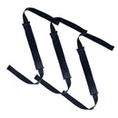 3 Sticks Black No-Heat Hair Curling Ribbon Kit - Silk Ribbon Curling Wand for Sleep-in Styling