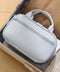 Pink Premium PU Leather Portable Makeup Bag - Large Capacity Waterproof Travel Cosmetic Organizer(Cosmetics are shooting props, not included)