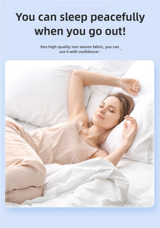 4 Packaging Pink Disposable Travel Bedding Set - Waterproof & Clean, Soft Non-Woven Fabric, 4 Pieces Set for Twin Beds