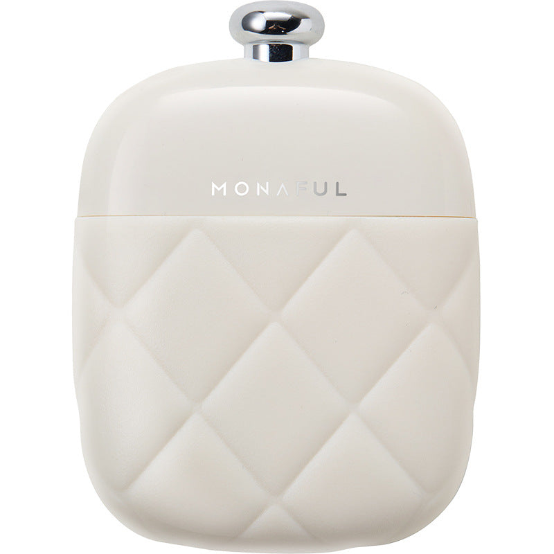 2 Pcs Apricot Portable Nail Care Kit - Compact Manicure Set with Nail Clippers, Tweezers, and Nail File - Stylish Storage Case