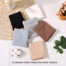 3 Pcs Size L Skin Microfiber High-Waisted Thong Underwear with Tummy Control - Slimming Comfort