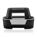 Black 300ml Ultrasonic Aroma Diffuser with Cracked Light Design - Cool Mist Humidifier for Home and Office