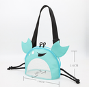 3 PCS Orange Cute Crab Mesh Beach Bag for Kids - Shell Collecting Sand Toy Bag for Toddlers