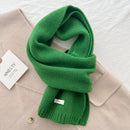 D2A60019-5 Luxurious 100% Wool Scarf for Women and Men - Soft, Warm, and Stylish