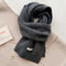 D2A60019-12 Luxurious 100% Wool Scarf for Women and Men - Soft, Warm, and Stylish