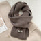 D2A60019-16 Luxurious 100% Wool Scarf for Women and Men - Soft, Warm, and Stylish
