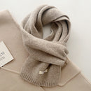 D2A60019-17 Luxurious 100% Wool Scarf for Women and Men - Soft, Warm, and Stylish