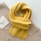 D2A60019-18 Luxurious 100% Wool Scarf for Women and Men - Soft, Warm, and Stylish