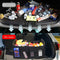 Foldable Fabric Car Trunk Organizer - Collapsible Storage Box for Vehicle Organization 60x37x31cm