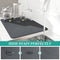 2 PCS Orange flowers Kitchen Drying Mat - Super Absorbent Dish & Cup Drainer Pad 30x40cm