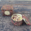Small Scented Candle Set - 4 Soy Wax Candles, Travel Candle Set (Osmanthus)