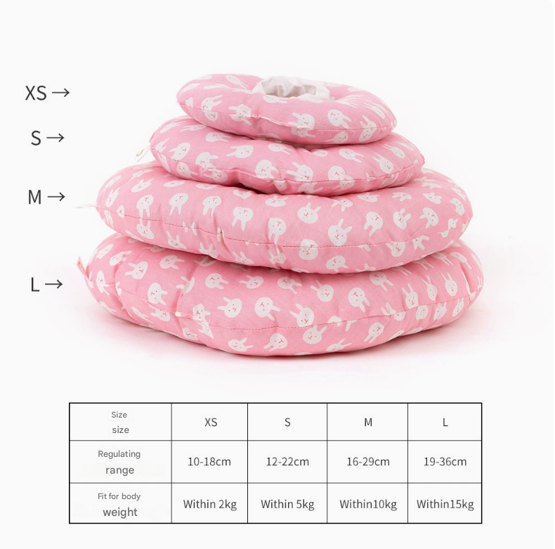 2 pcs Underwater World Soft Pet Recovery Collar - Comfortable Anti-Lick Cone for Cats & Dogs Size XS