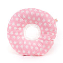 2 pcs Pink Rabbit Soft Pet Recovery Collar - Comfortable Anti-Lick Cone for Cats & Dogs Size M