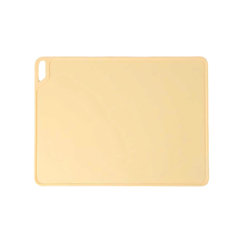 2 Pcs Yellow Safe & Durable Silicone Placemat - Heat Resistant, Spill-Proof Table Protector for Kids & Adults(30*40CM)