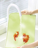 2 Pcs Yellow Safe & Durable Silicone Placemat - Heat Resistant, Spill-Proof Table Protector for Kids & Adults(30*40CM)