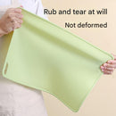 2 Pcs Green Safe & Durable Silicone Placemat - Heat Resistant, Spill-Proof Table Protector for Kids & Adults(30*40CM)