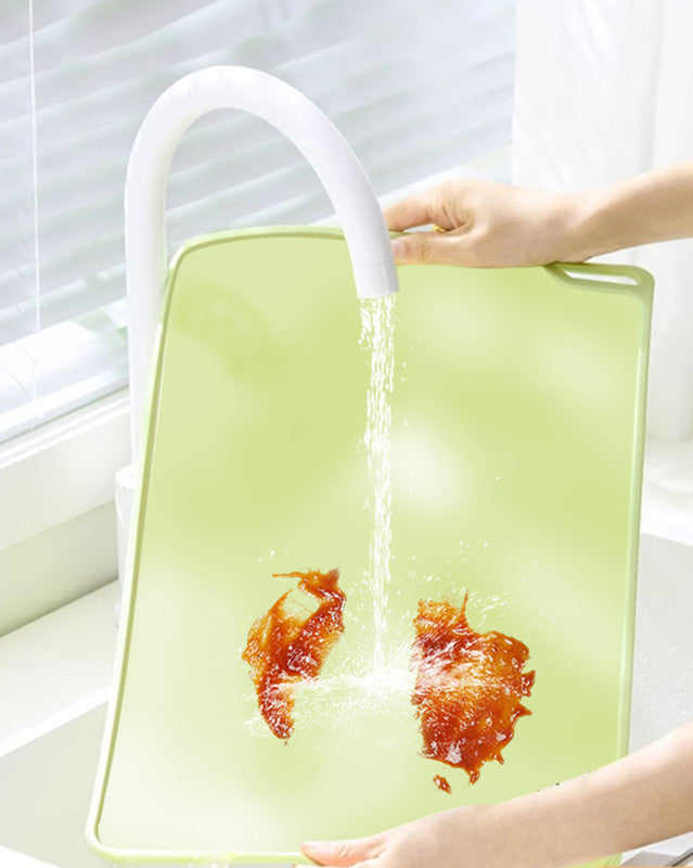 2 Pcs Green Safe & Durable Silicone Placemat - Heat Resistant, Spill-Proof Table Protector for Kids & Adults(30*40CM)