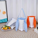 Grey Adorable Easter Bunny Ear Tote Bag - Stylish Rabbit-Themed Candy Bag