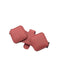 2 Pcs Red Car Sun Visor Glasses Holder Clip with Dual Magnetic Clamps - PU Leather, Anti-Slip, and Multi-Functional Storage