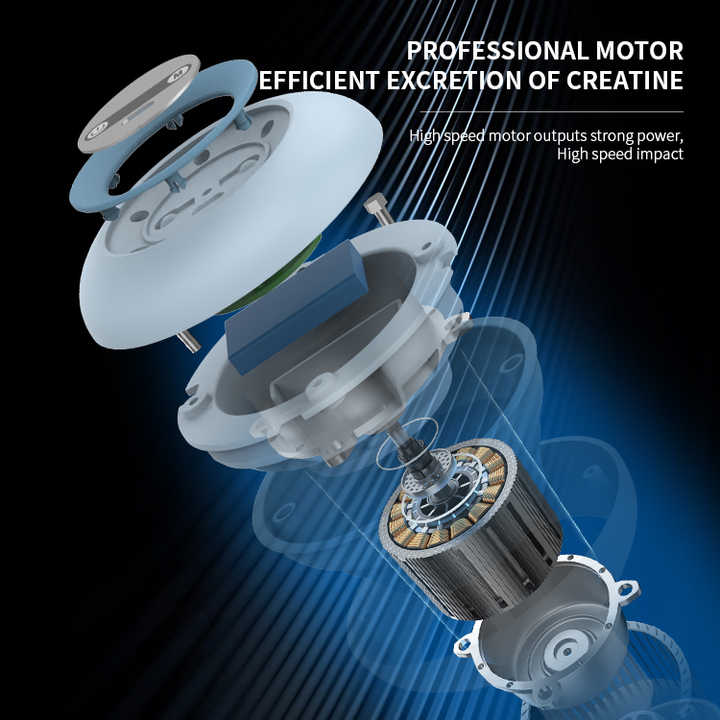 2 Pcs Yellow Mini Massage Gun - 6-Speed Muscle Relaxer, USB Rechargeable, Portable Fascia Massager for Home Use