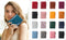 Beige Premium Genuine Leather RFID Blocking Women's Wallet - Lightweight, Multi-Functional, and Stylish