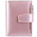 Purple Premium Genuine Leather RFID Blocking Women's Wallet - Lightweight, Multi-Functional, and Stylish