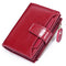 Purple Premium Genuine Leather RFID Blocking Women's Wallet - Lightweight, Multi-Functional, and Stylish