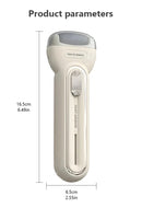 Black Electric Foot Grinder with USB Charging - Dual-Speed Callus Remover for Smooth, Exfoliated Feet