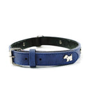 2 PCS Soft Leather Dog Collar - Adjustable & Durable for Medium/Large Dogs S-(48*2.0cm)