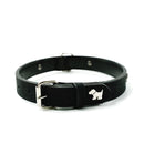 2 PCS Soft Leather Dog Collar - Adjustable & Durable for Medium/Large Dogs M-(58*2.5cm)