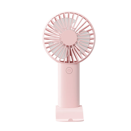 2 PCS Pink Portable USB Fan - 3 Speed Settings - Perfect for Office, Desk & Travel